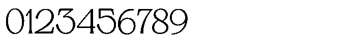 Mighast Extra Light Font OTHER CHARS