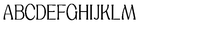 Mighast Extra Light Font UPPERCASE