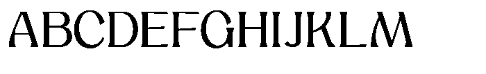 Mighast Light Expanded Font UPPERCASE