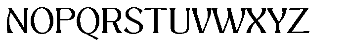 Mighast Light Expanded Font UPPERCASE