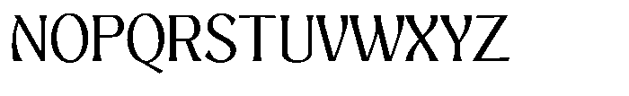 Mighast Light Semi Expanded Font UPPERCASE