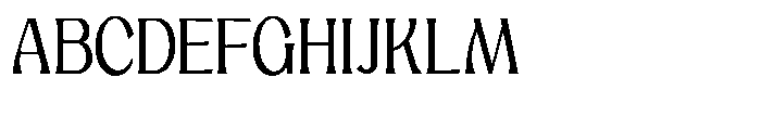 Mighast Light Font UPPERCASE