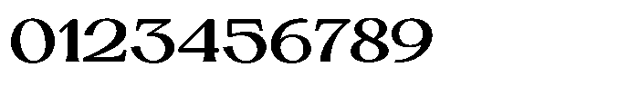 Mighast Medium Expanded Font OTHER CHARS