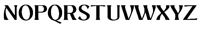 Mighast Medium Expanded Font UPPERCASE