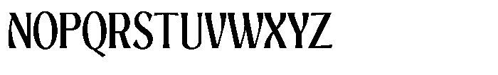 Mighast Medium Semi Condensed Font UPPERCASE