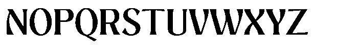 Mighast Medium Semi Expanded Font UPPERCASE