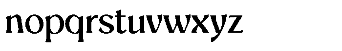Mighast Medium Font LOWERCASE