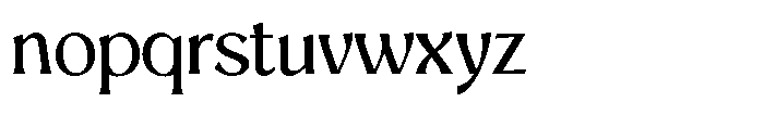 Mighast Regular Font LOWERCASE
