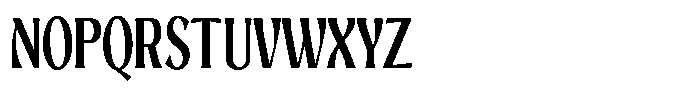 Mighast Semi Bold Condensed Font UPPERCASE