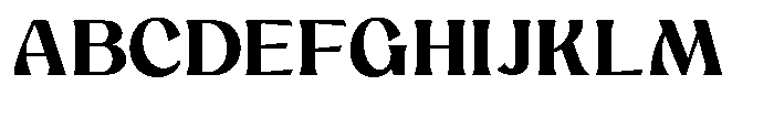 Mighast Semi Bold Expanded Font UPPERCASE