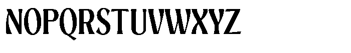 Mighast Semi Bold Semi Condensed Font UPPERCASE