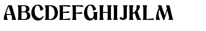 Mighast Semi Bold Semi Expanded Font UPPERCASE