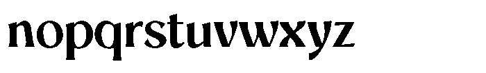 Mighast Semi Bold Font LOWERCASE
