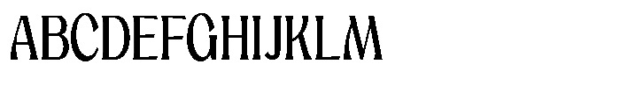 Mighast Semi Condensed Font UPPERCASE