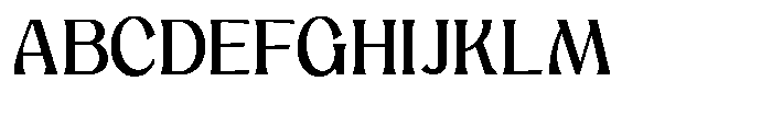 Mighast Semi Expanded Font UPPERCASE