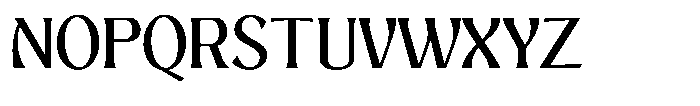 Mighast Semi Expanded Font UPPERCASE