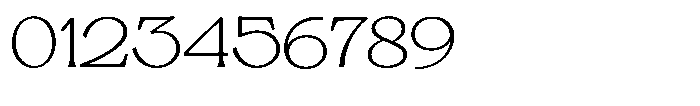 Mighast Thin Expanded Font OTHER CHARS
