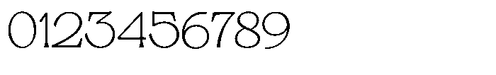 Mighast Thin Semi Expanded Font OTHER CHARS