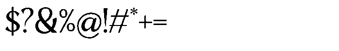 Mighast Variable TT Regular Font OTHER CHARS
