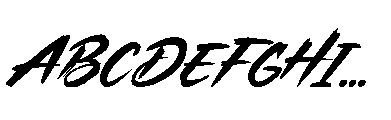 Mightora Italic FONT