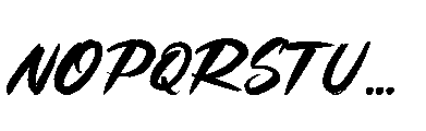 Mightora Regular Font UPPERCASE