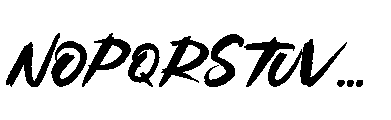 Mightora Regular Font LOWERCASE