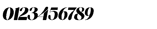Mighty Monte Italic Font OTHER CHARS