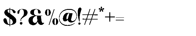 Mighty Monte Regular Font OTHER CHARS