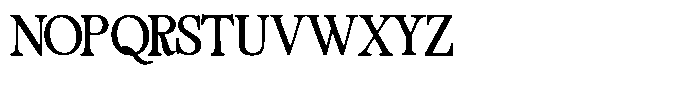 Migorta Elegance  Bold Four Regular Font UPPERCASE