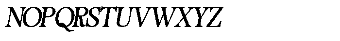 Migorta Elegance  Bold Italic Fo Regular Font UPPERCASE