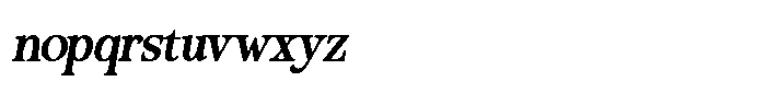 Migorta Elegance  Bold Italic Fo Regular Font LOWERCASE