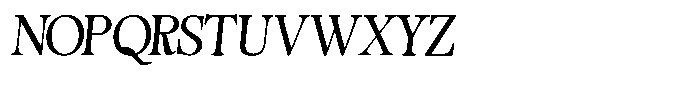 Migorta Elegance  Bold Italic Regular Font UPPERCASE