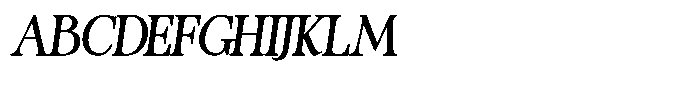 Migorta Elegance  Bold Italic Th Regular Font UPPERCASE