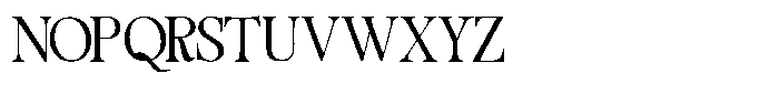 Migorta Elegance  Bold One Regular Font UPPERCASE