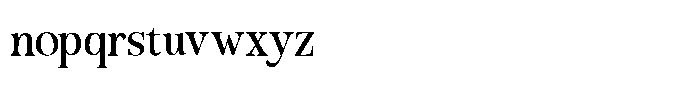 Migorta Elegance  Bold One Regular Font LOWERCASE