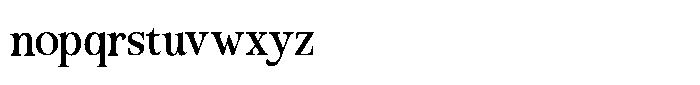 Migorta Elegance  Bold Two Regular Font LOWERCASE