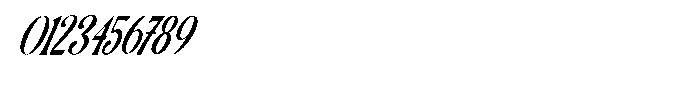 Migorta Elegance  Italic Eleven Regular Font OTHER CHARS