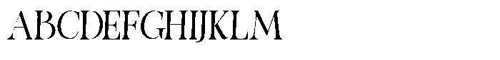 Migorta Elegance  Italic One Regular Font UPPERCASE