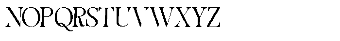 Migorta Elegance  Italic One Regular Font UPPERCASE