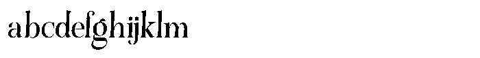 Migorta Elegance  Italic One Regular FONT