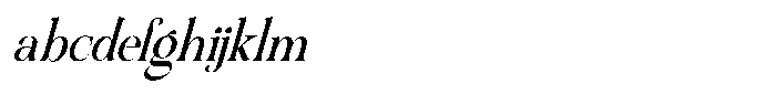 Migorta Elegance  Italic Seven Regular FONT