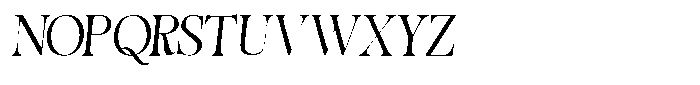 Migorta Elegance  Italic Three Regular Font UPPERCASE