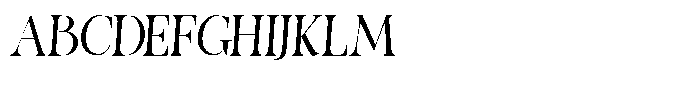 Migorta Elegance  Italic Two Regular Font UPPERCASE