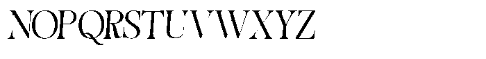 Migorta Elegance  Italic Two Regular Font UPPERCASE