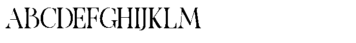 Migorta Elegance  Regular Font UPPERCASE