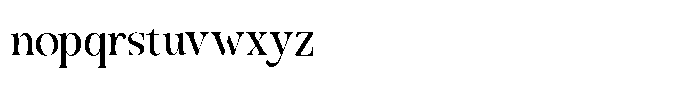 Migorta Elegance  Regular Font LOWERCASE