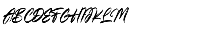 Migrand Font UPPERCASE