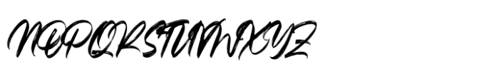 Migrand Font UPPERCASE