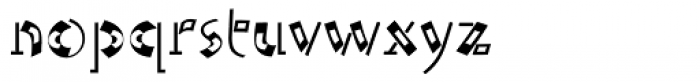 Migraph Style Font LOWERCASE