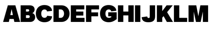 Migrosta JM Black Font UPPERCASE